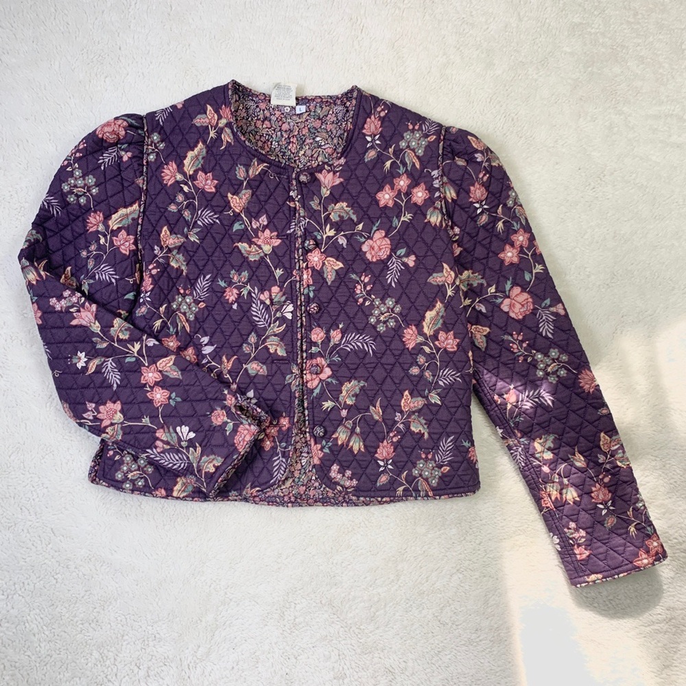 VINTAGE VERA BRADLEY QUILTED JACKET